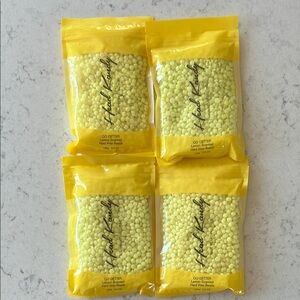 Head Kandy Yellow Hard Wax Beads - 4 packs